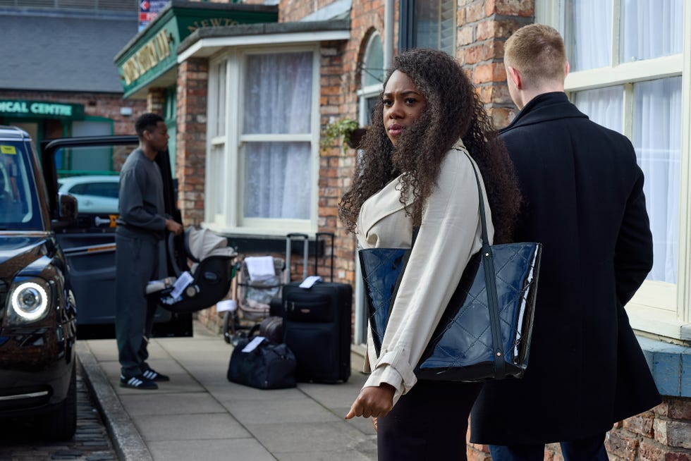dee dee bailey, daniel osbourne, james bailey, laila, coronation street