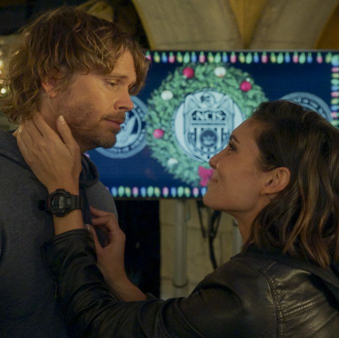 “if the fates allow”   pictured eric christian olsen lapd liaison marty deeks and daniela ruah special agent kensi blye  before christmas, hetty assigns callen the case of his former foster brother and his wife who, upon reentry into the us, are framed for smuggling drugs across the border in her oxygen tanks also, deeks is struggling with losing his job at ncis, at a special time on ncis los angeles, sunday, dec 13 900–1000 pm, etpt on the cbs television network photo screen grabcbs ©2020 cbs broadcasting, inc all rights reserved