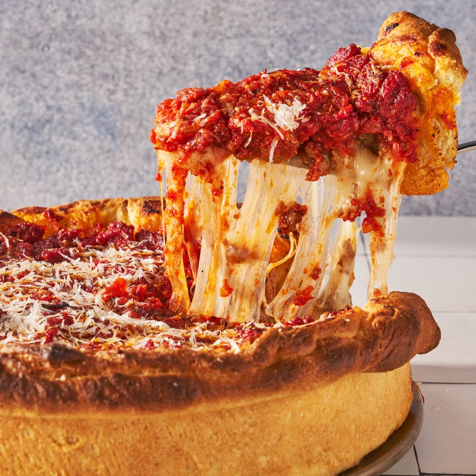 deep dish pizza