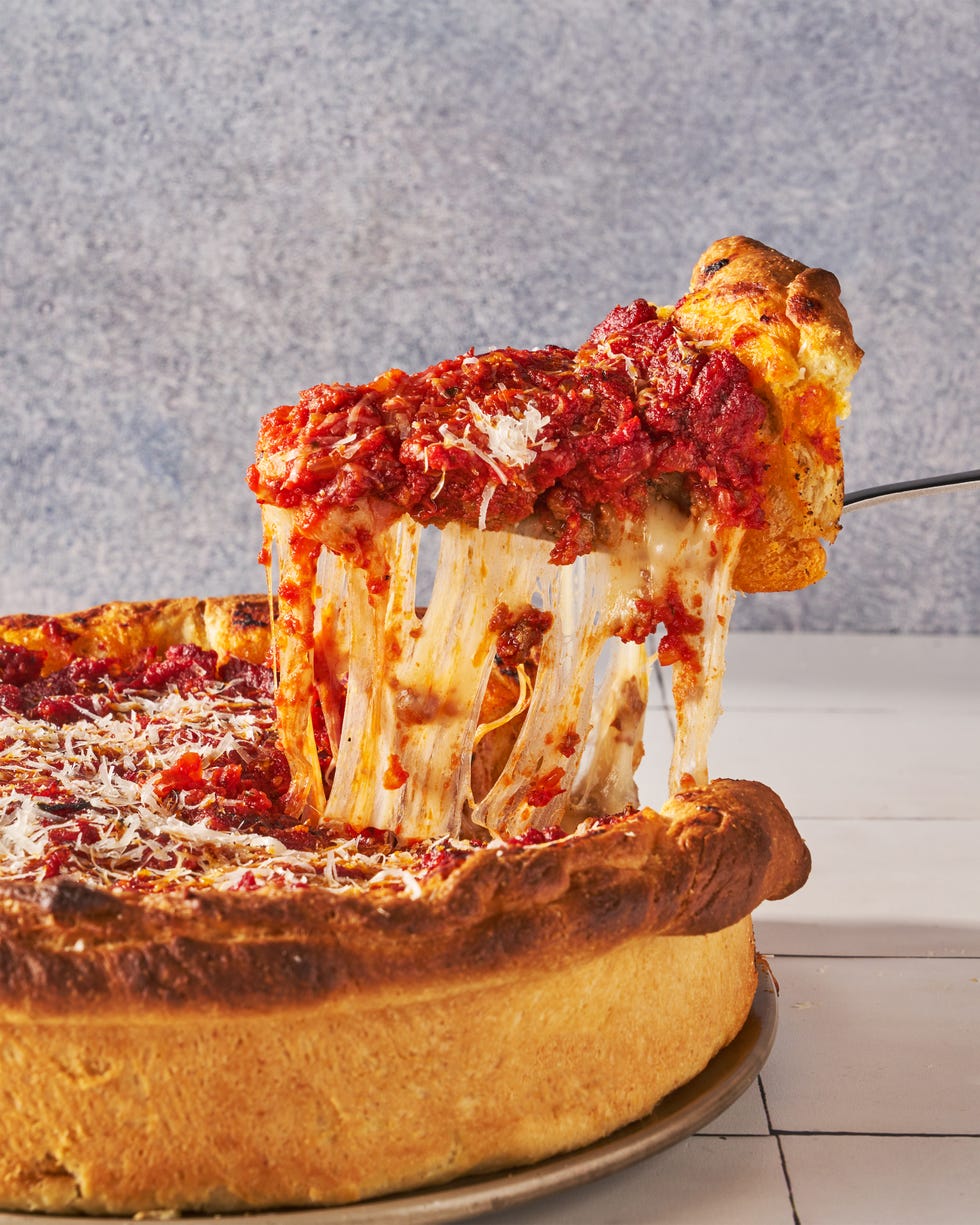 deep dish pizza