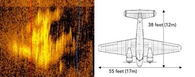 飛行機の図