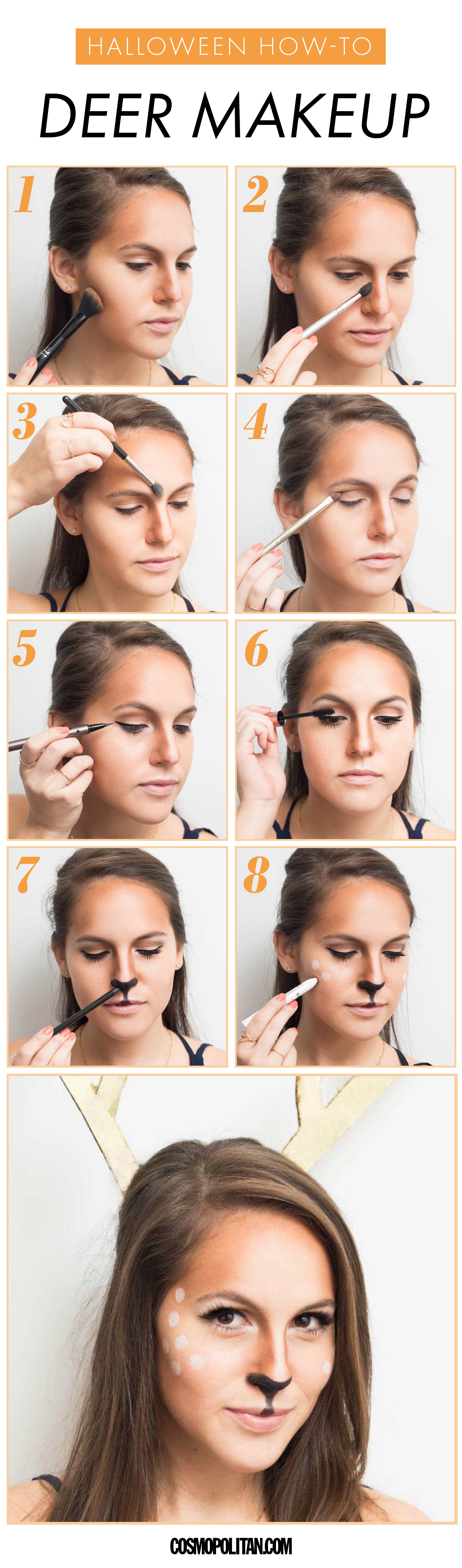 deer makeup tutorial