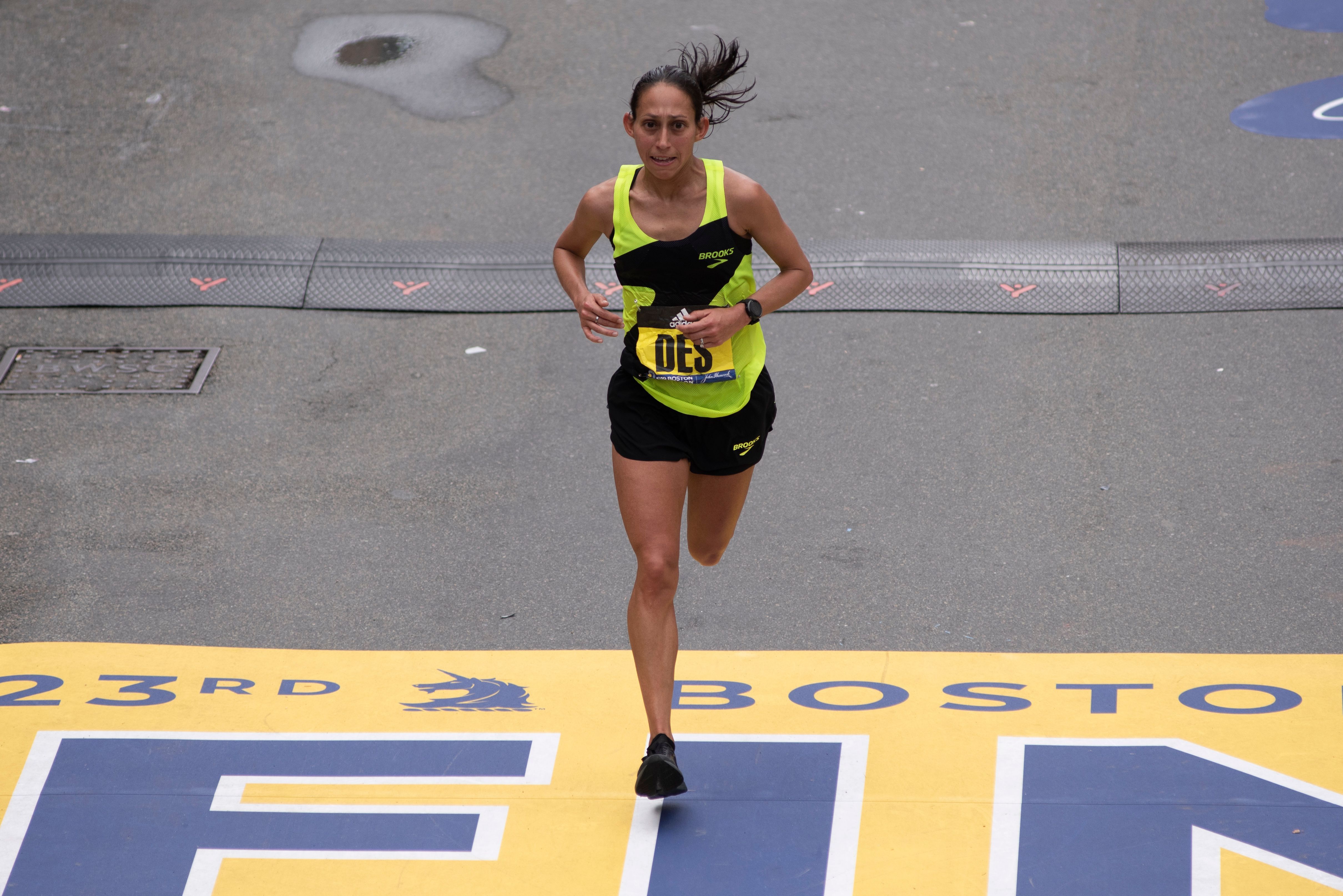 choosing to run des linden