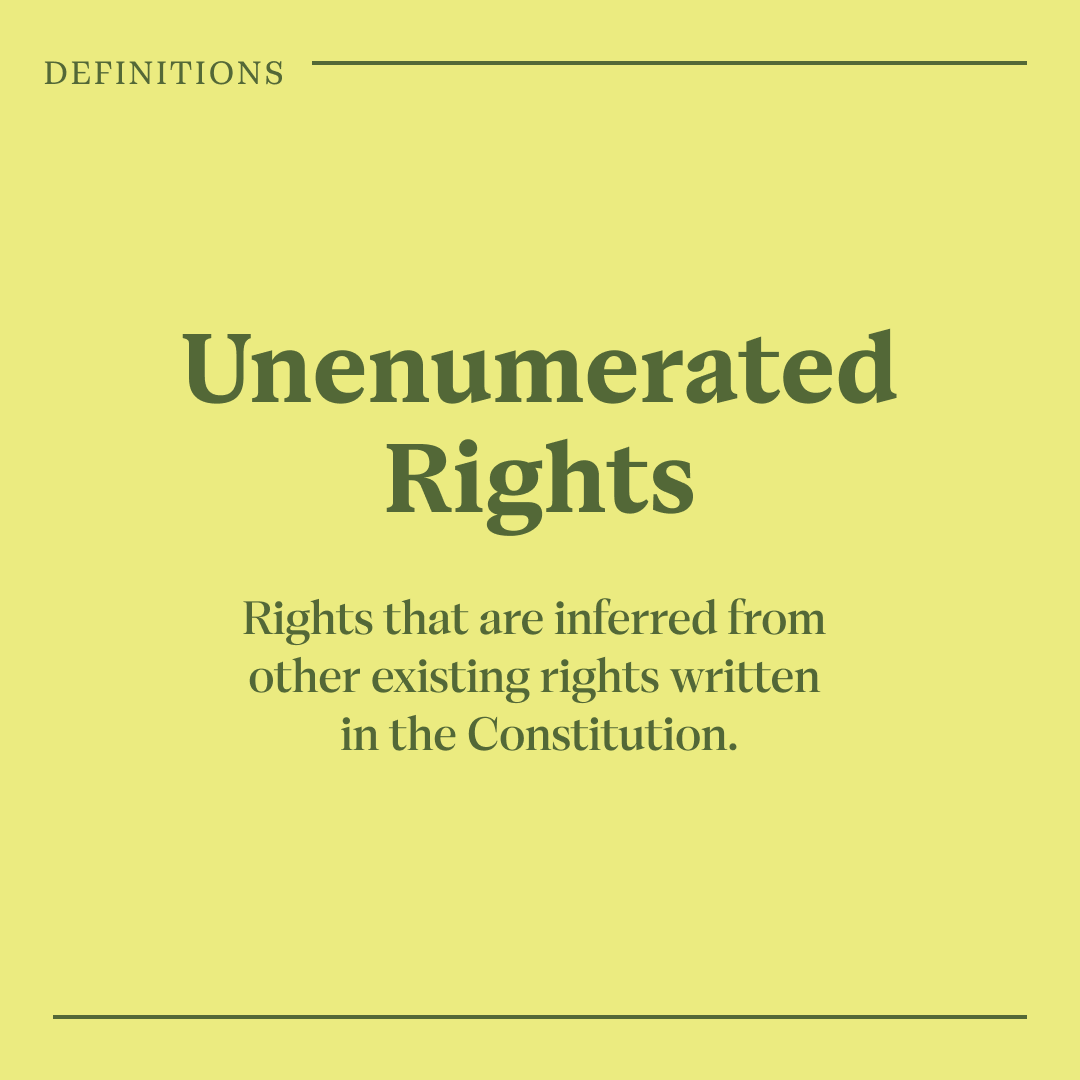 unenumerated rights
