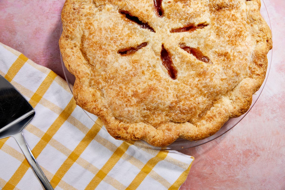 Best Peach Pie Recipe - How to Make Bourbon Peach Pie