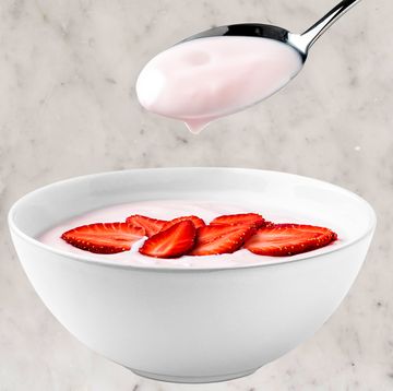 a bowl of strawberries
