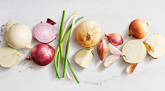 a group of vegetables