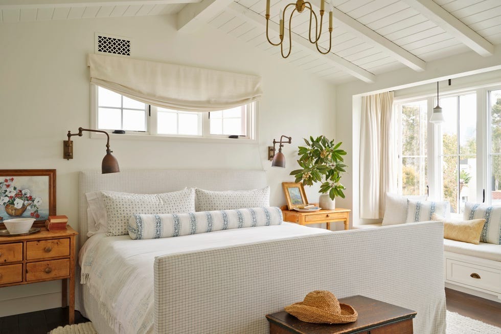 white airy bedroom with fresh white and blue bedding white airy bedroom with fresh white and blue bedding