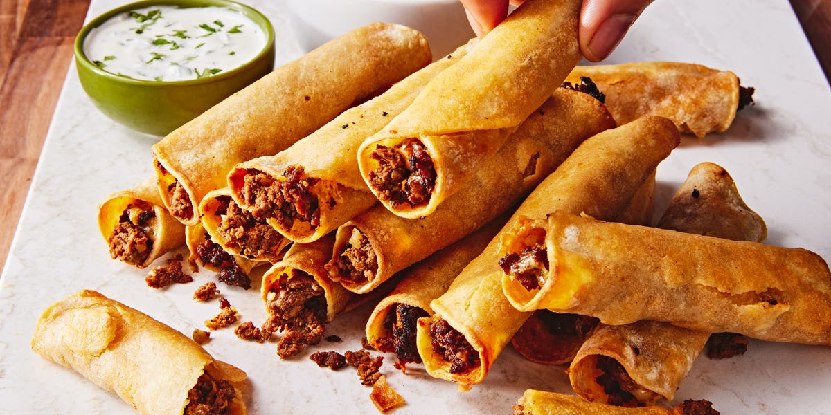 Beef Taquitos [www.delish.com]