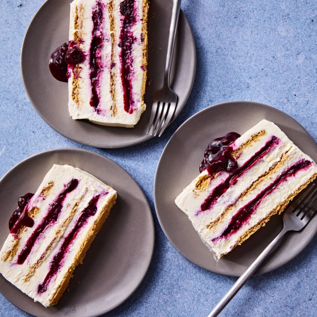 Best Blueberry Cheesecake Icebox Cake Recipe - How To Make Blueberry 