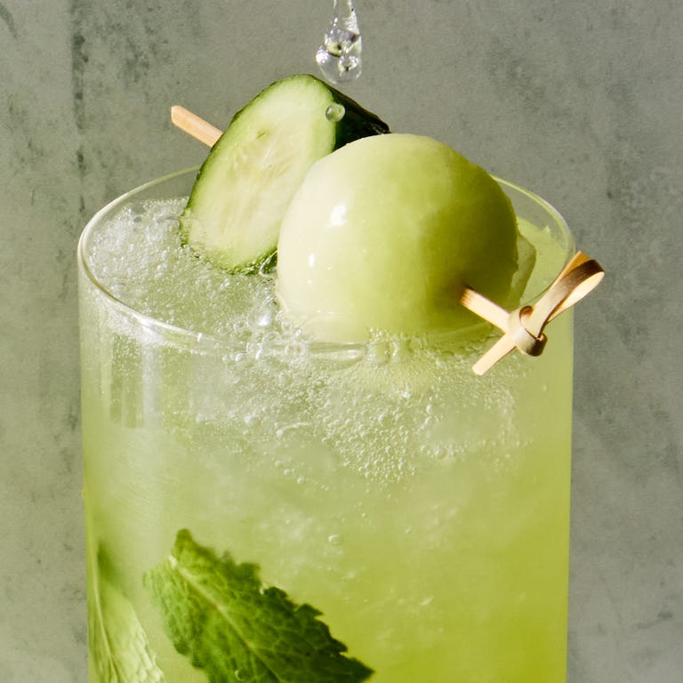 Best Cucumber-melon Mojito Recipe - How To Make Cucumber-melon Mojitos