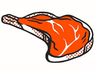 ribeye steak illustration