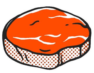 flat iron steak illustration