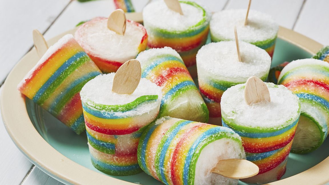 preview for These Boozy Rainbow Candy Pops Are The Best Way To Celebrate Summer