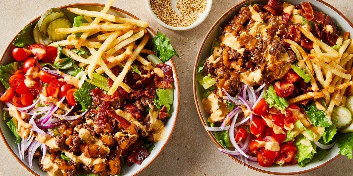 preview for These Burger Bowls Are The Easiest 30-Minute Meal
