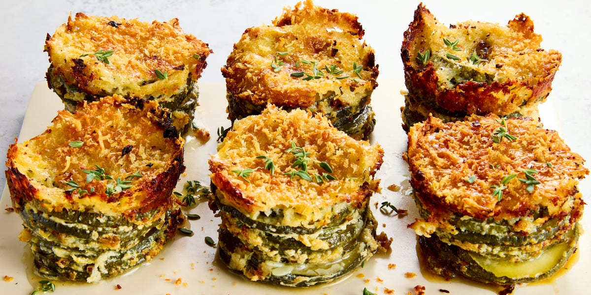 Best Crispy Zucchini Stacks Recipe - How To Make Crispy Zucchini Stacks