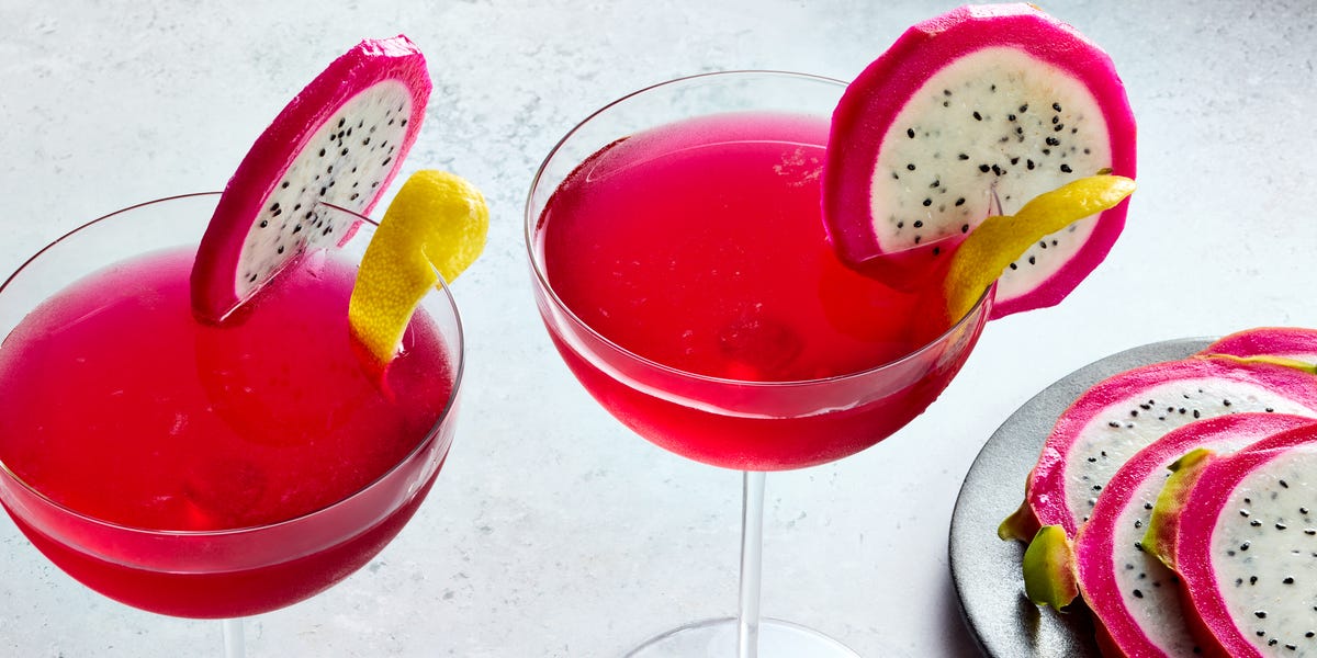preview for Dragon Fruit Drop Martinis Belong At Every Summer Cocktail Party