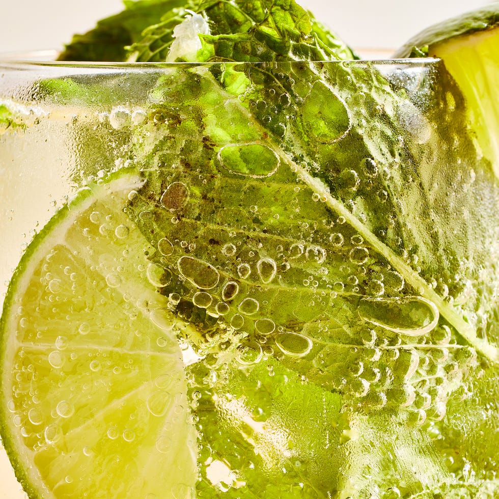 featuring floral, fruity st germain, fresh lime, mint, and prosecco bubbles, this is the perfect crisp alternative to heavier drinks