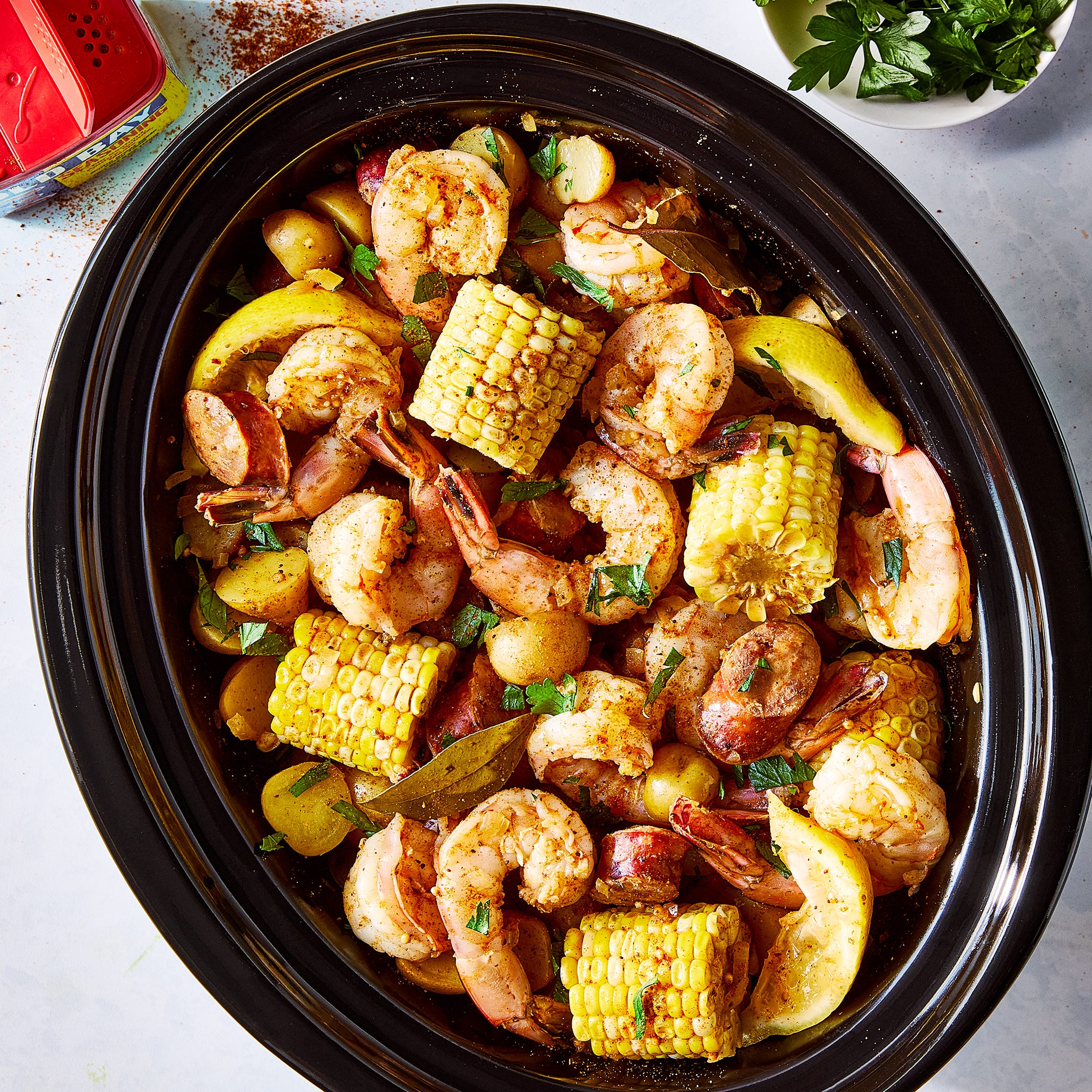 Best Slow Cooker Shrimp Boil Recipe - How To Make Slow Cooker Shrimp Boil