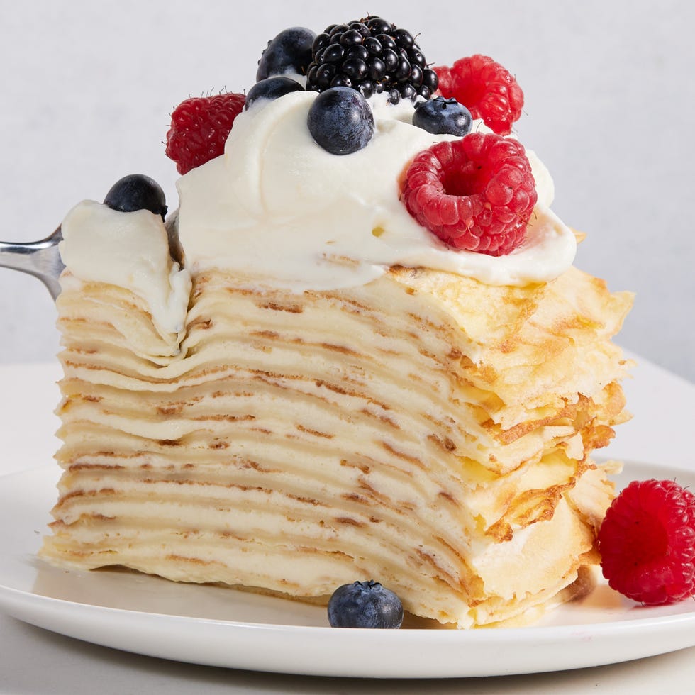 Crepe Cake With Whipped Cream Recipe