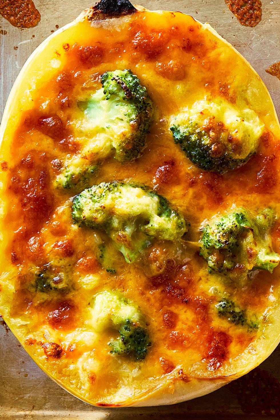 Cheesy broccoli cheddar spaghetti squash spaghetti squash stuffed with cheesy broccoli cheddar spaghetti squash