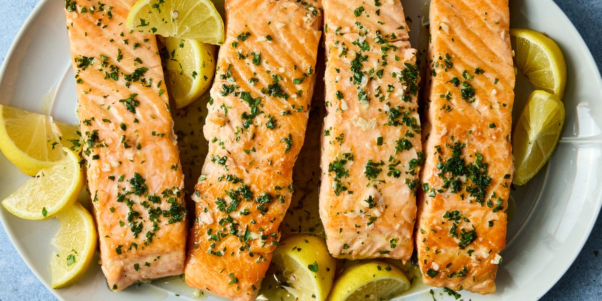 preview for Lemon Brown Butter Salmon Will Make You Feel Like A Restaurant Chef