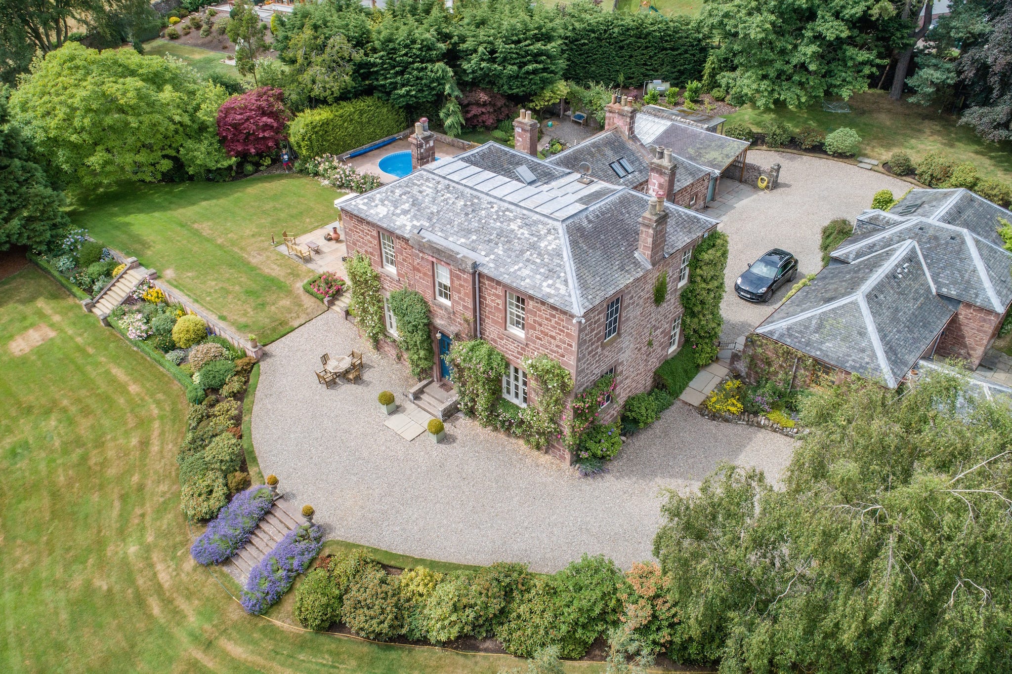 StoneBuilt Period Property For Sale In Scotland Is Set In Perthshire Countryside