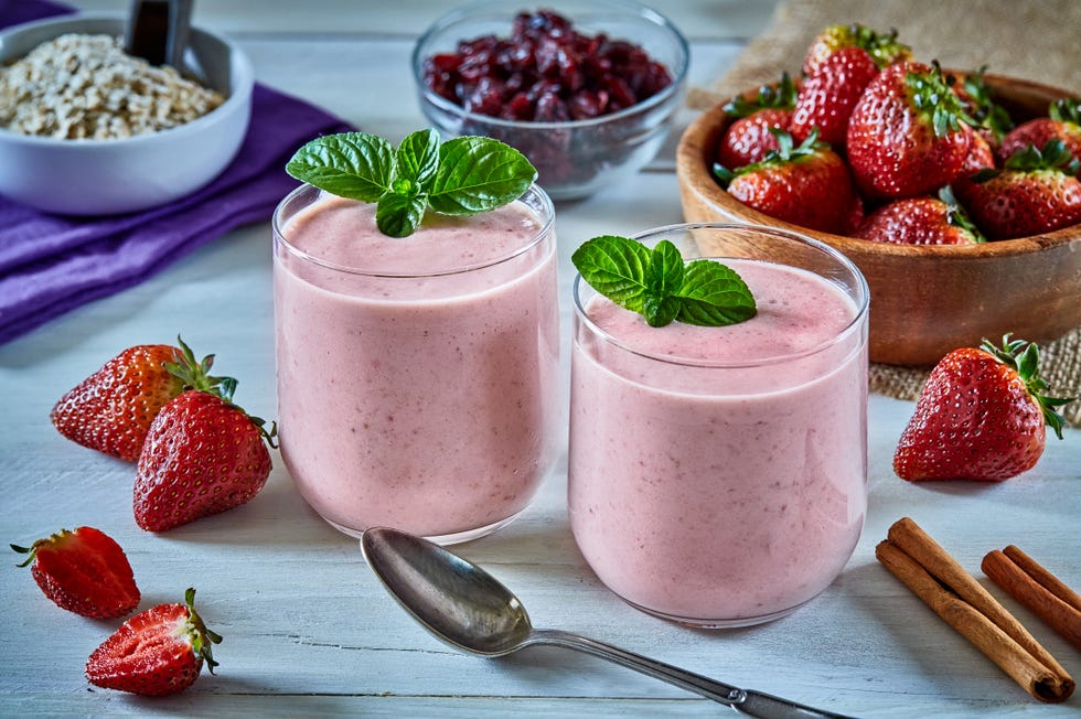 healthy smoothie recipes strawberry kiwi smoothie