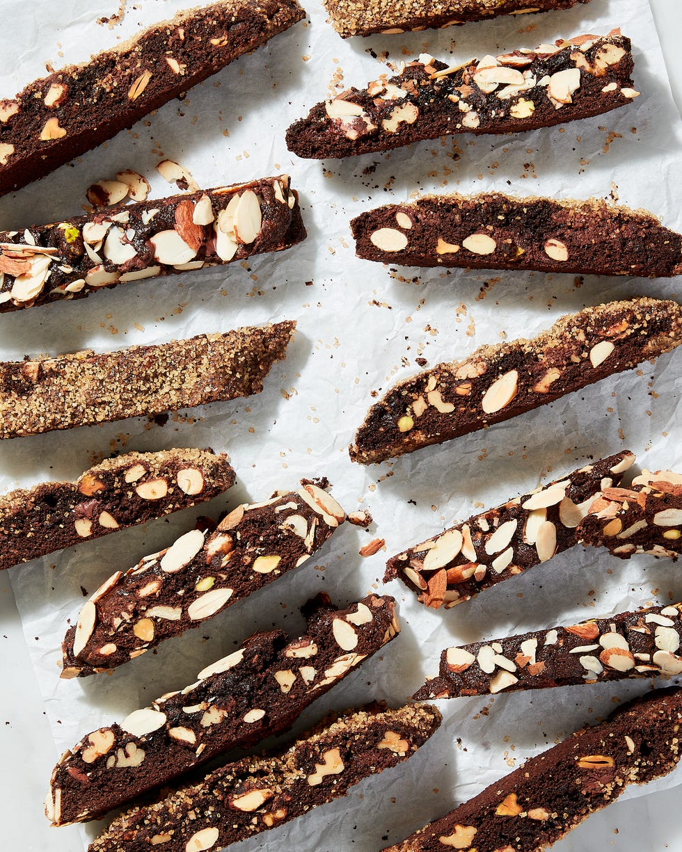chocolate biscotti  delishcom
