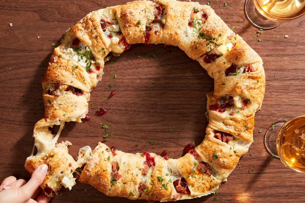 brie crescent wreath