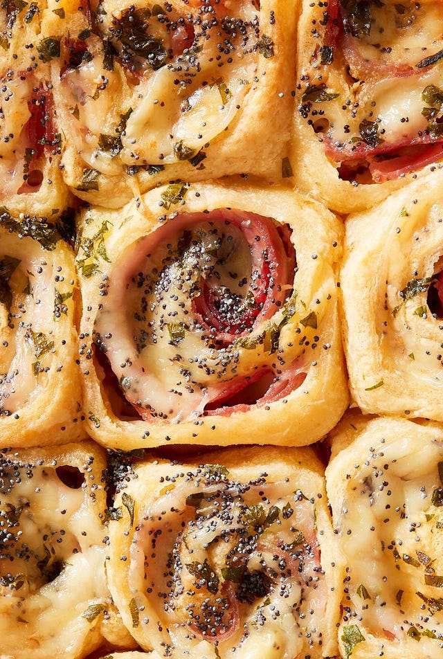 ham and cheese pinwheels