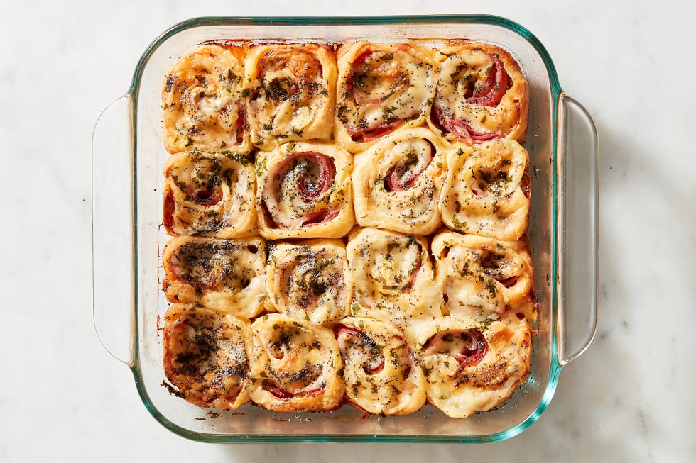 ham  cheese pinwheels