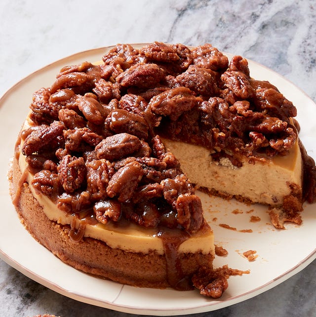 Pecan Pie Cheesecake - Delish.com pecan pie cheesecake