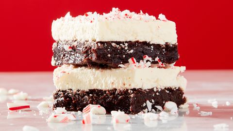 preview for Peppermint Bark Brownies Are SO Much Better Than Holiday Cookies