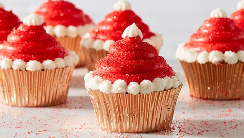 preview for These Santa Cupcakes are Almost too Cute to Eat. Almost.