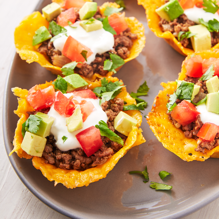 keto taco cups vertical