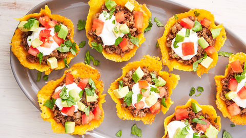 preview for Keto Taco Cups Are The Hearty Low-Carb Snack You Need
