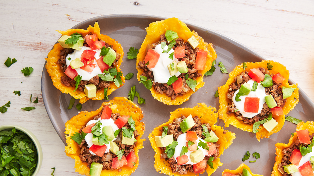 preview for Keto Taco Cups Are The Hearty Low-Carb Snack You Need