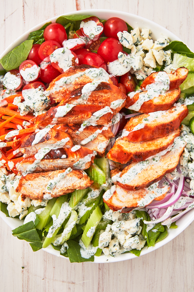 Buffalo Chicken Chopped Salad Recipe