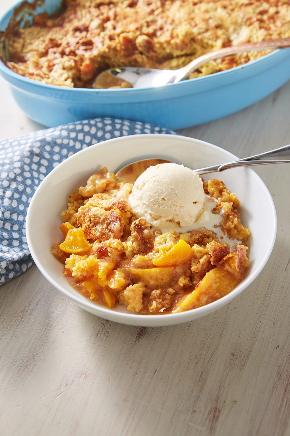 peach dump cake