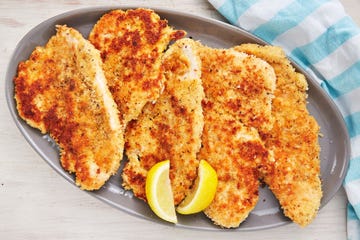 parmesan chicken cutlets 
 delishcom