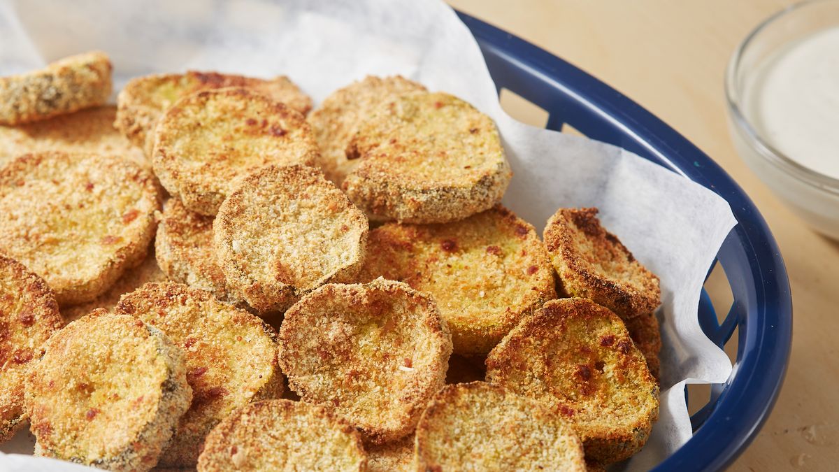 preview for These Air Fryer Fried Pickles Make The Best Healthy Snack