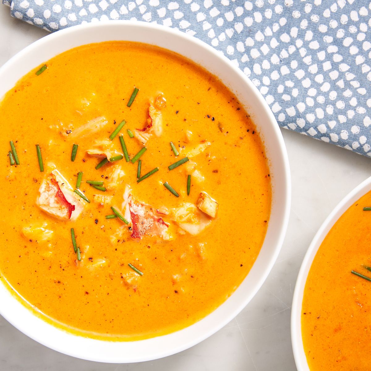 Frame Recipe: Juicy Oistre's Rice-Thickened Lobster Bisque
