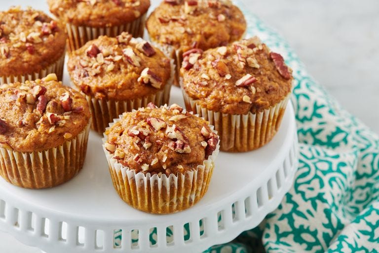 healthy pumpkin muffins