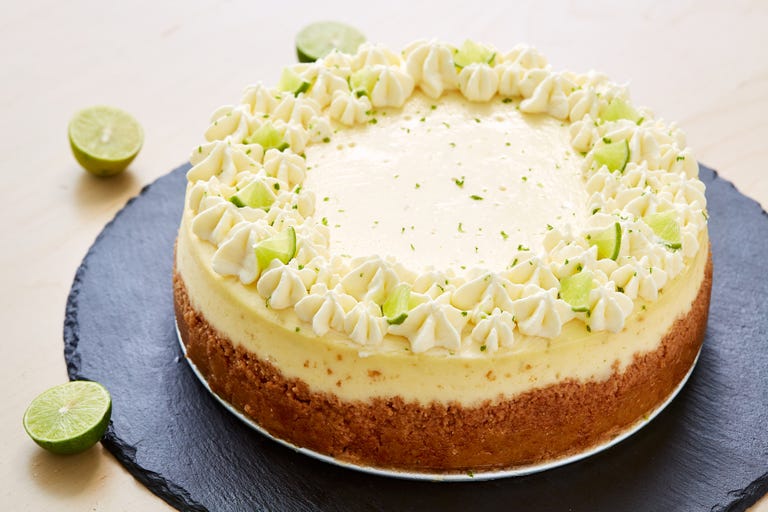 Key Lime Cheesecake Recipe - How to Make Key Lime Cheesecake