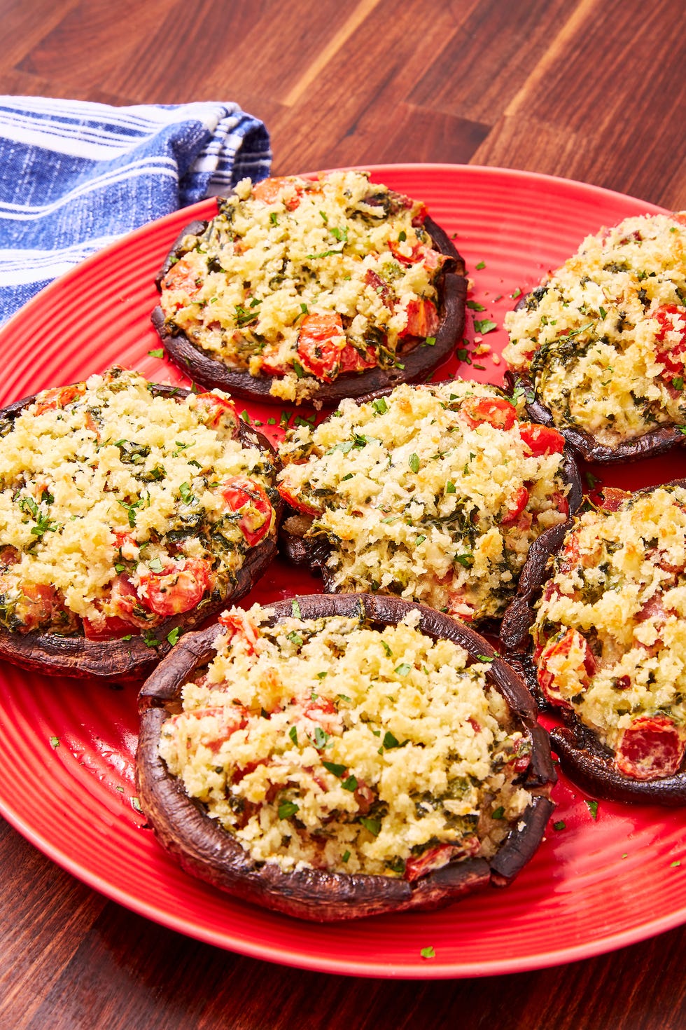 stuffed portobello mushrooms