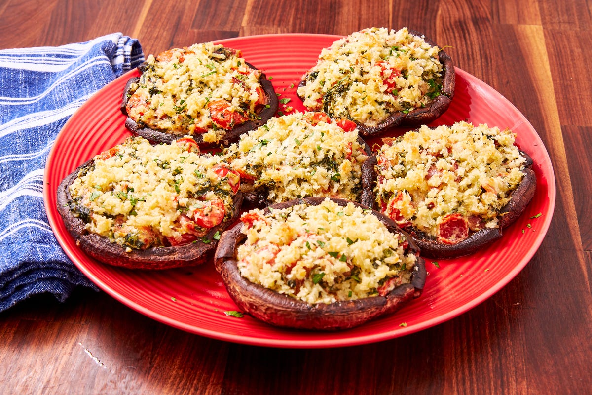preview for Stuffed Portobello Mushrooms Are An Instant Hit