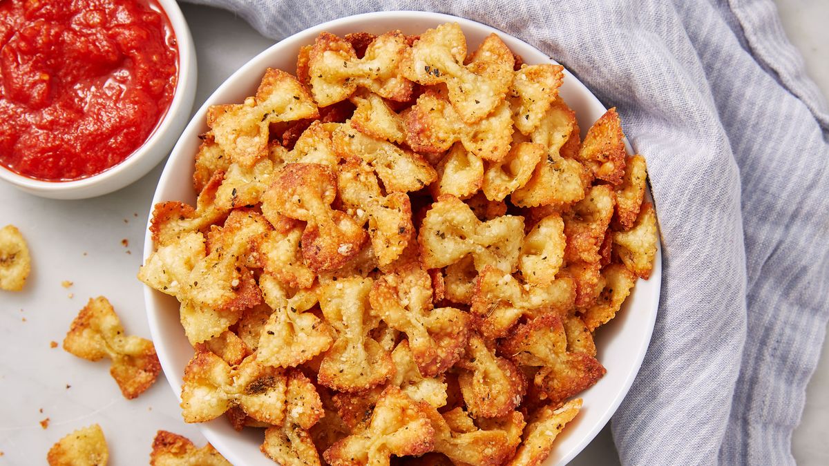 preview for These Fried Pasta Chips Are A Game-Changer