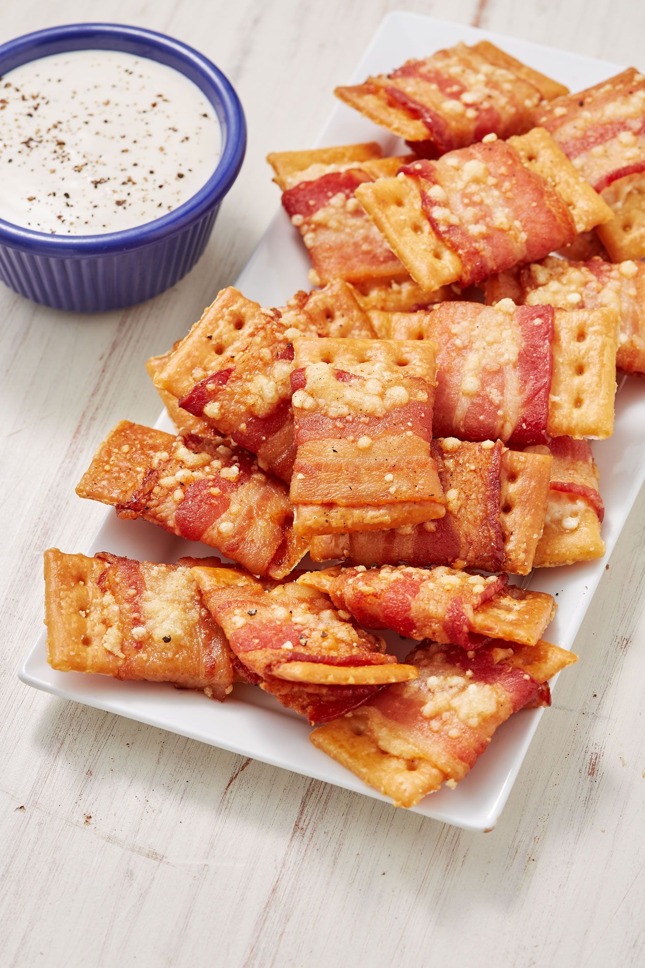 Bacon Parm Crackers Recipe - How To Make Bacon Parm Crackers