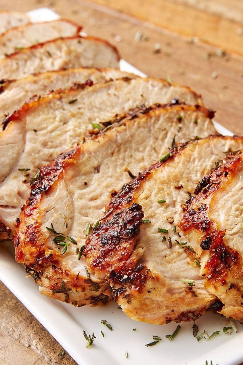 air fryer garlic herb turkey breast